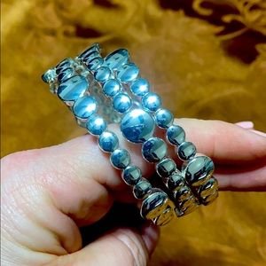 3/$10 Silver Wrap Bracelet